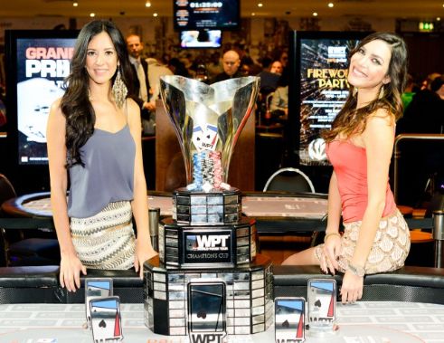 Il trofeo del Main Event WPT UK