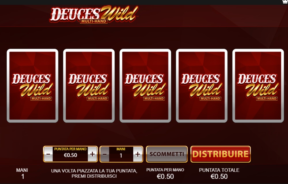 Video Poker: Deuces Wild