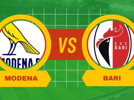 Modena-Bari di Serie B, pronostico e quote scommesse