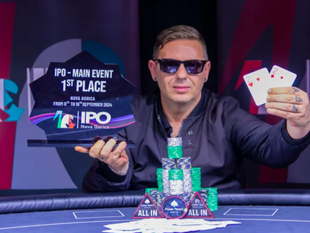 Poker Live: Antonio De Lucci vince l’IPO Nova Gorica su Danilo Colomba. Jonathan Little batte un colpo al Poker Masters 2024